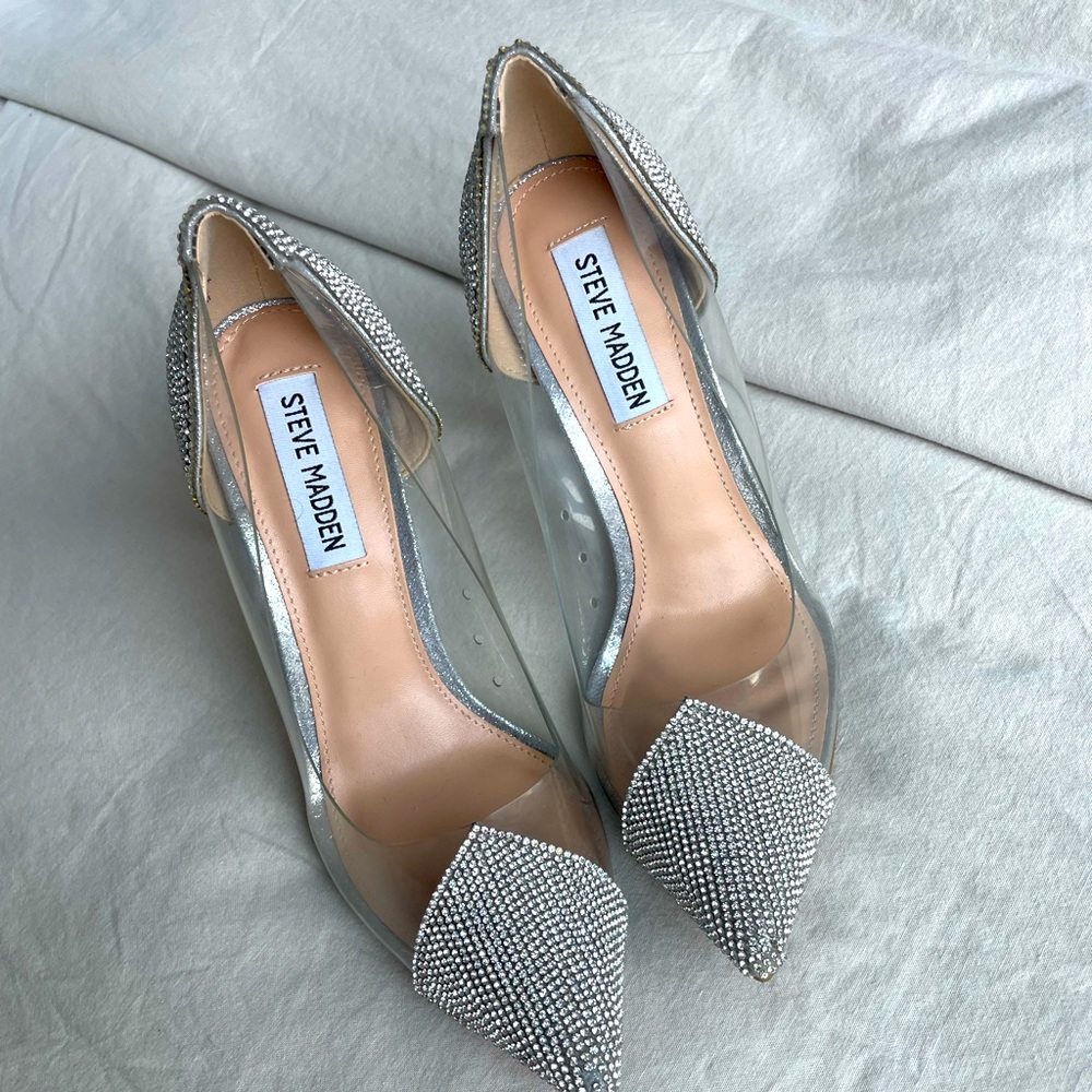 Steve Madden Crystal Heels